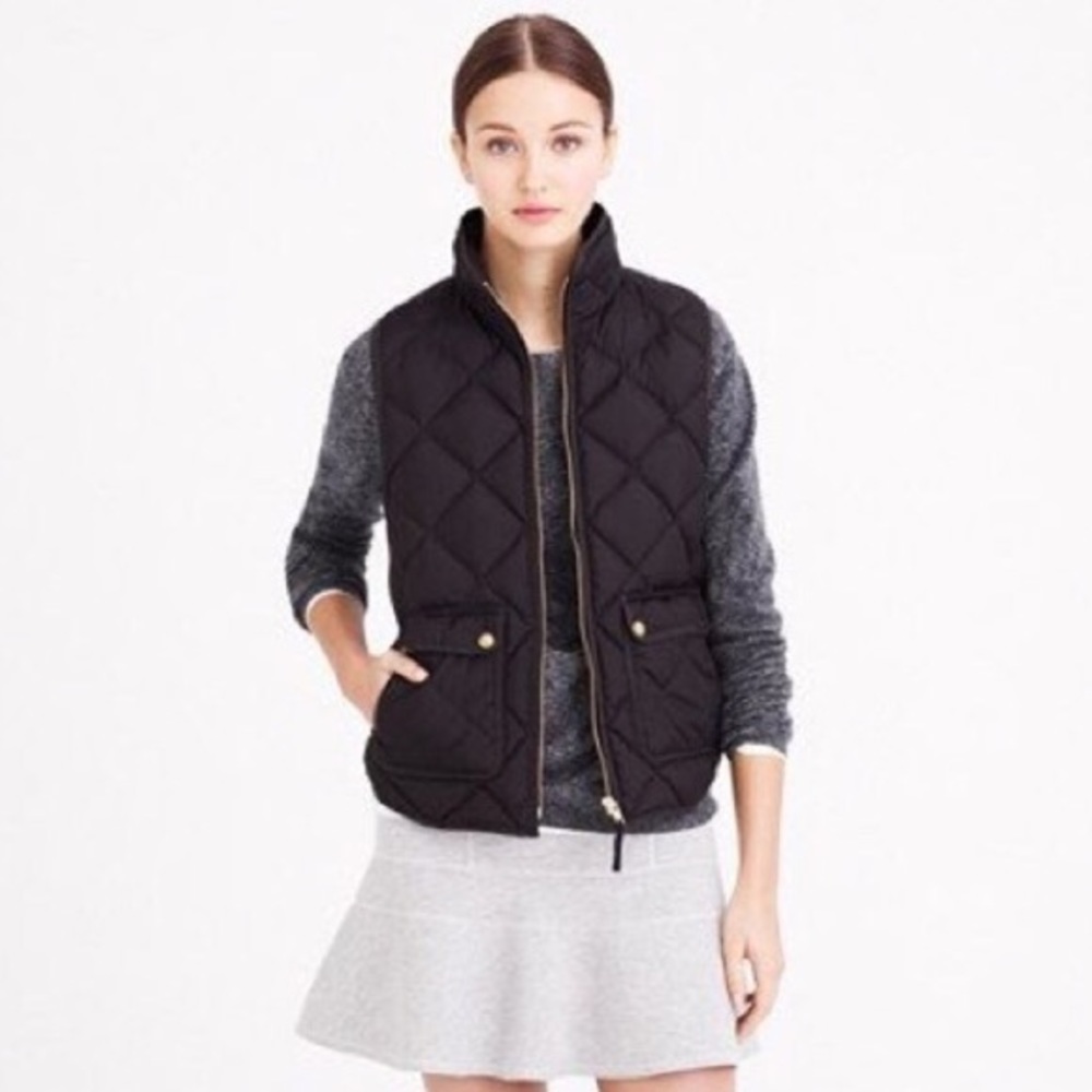 J. Crew Black Excursion Vest - image 1